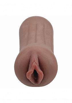 XKIN - Pinup - Lulu Liplust - TPE Small Masturbator - 127g - Brown