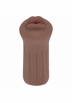 XKIN - RAW - The Grip - TPE Small Masturbator - 137g - Brown