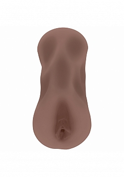 XKIN - Pinup - Cherry Splitz - TPE Large Masturbator - 321g - Brown