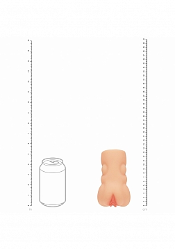 XKIN- RAW - Pure Stretch - TPE Large Masturbator - 355g - Vanila