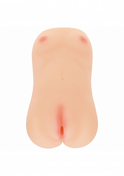 XKIN - RAW - Slitline - TPE Large Masturbator - 415g - Vanila