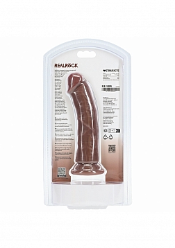 RealRock - Ultra Realistic Skin - Regular Curved Dildo - 6\