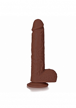 RealRock - Ultra Realistic Skin - Straight Realistic Dildo with Balls - 9\