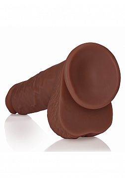 RealRock - Ultra Realistic Skin - Straight Realistic Dildo with Balls - 9\