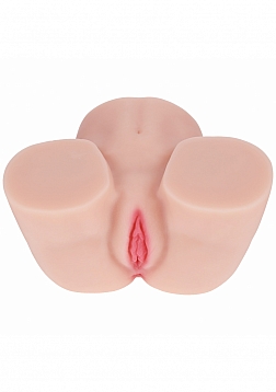 XKIN - Bodyforms - Rina Brooks - Dual Entry - TPE Bodyforms Masturbator - 5.4 lbs - Vanila