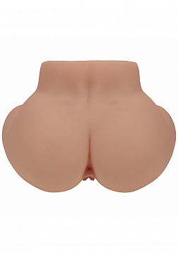 XKIN - Bodyforms -  Lux Arden - Dual Entry - TPE Bodyforms Masturbator - 7.7 lbs - Tan