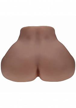 XKIN - Bodyforms - Clara Vossin - Dual Entry - TPE Bodyforms Masturbator - 14.1 lbs - Brown
