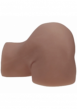 XKIN - Bodyforms - Clara Vossin - Dual Entry - TPE Bodyforms Masturbator - 14.1 lbs - Brown