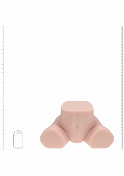 XKIN - Bodyforms - Elina Rosewood - Dual Entry - TPE Bodyforms Masturbator - 15.4 lbs - Vanila