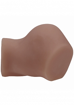 XKIN - Bodyforms - Eve Rhodes - Dual Entry - TPE Bodyforms Masturbator - 3.5 lbs - Brown