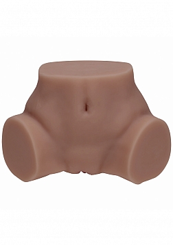 XKIN - Bodyforms - Layla Love - Dual Entry - TPE Bodyforms Masturbator - 7.7 lbs - Brown