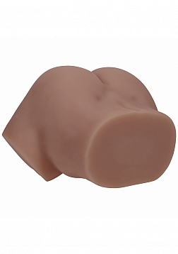 XKIN - Bodyforms - Layla Love - Dual Entry - TPE Bodyforms Masturbator - 7.7 lbs - Brown