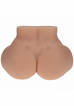 XKIN - Bodyforms - Valentina Vellure - Dual Entry - TPE Bodyforms Masturbator - 9.3 lbs - Tan