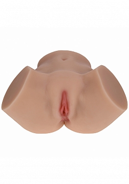 XKIN - Bodyforms - Valentina Vellure - Dual Entry - TPE Bodyforms Masturbator - 9.3 lbs - Tan