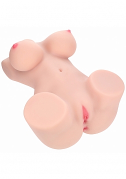 XKIN - Bodyforms - Aveline Luxe - Dual Entry - TPE Bodyforms Masturbator - 30.9 lbs - Vanila