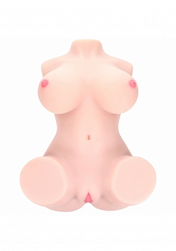 XKIN - Bodyforms - Aveline Luxe - Dual Entry - TPE Bodyforms Masturbator - 30.9 lbs - Vanila