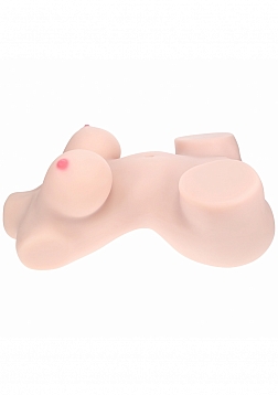 XKIN - Bodyforms - Aveline Luxe - Dual Entry - TPE Bodyforms Masturbator - 30.9 lbs - Vanila