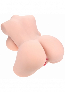 XKIN - Bodyforms - Aveline Luxe - Dual Entry - TPE Bodyforms Masturbator - 30.9 lbs - Vanila