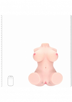 XKIN - Bodyforms - Aveline Luxe - Dual Entry - TPE Bodyforms Masturbator - 30.9 lbs - Vanila