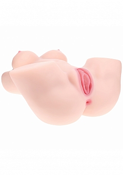 XKIN - Bodyforms - Ava Monroe - Multi-sleeve - Posable - Dual Entry - TPE Bodyforms Masturbator - 44