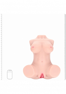 XKIN - Bodyforms - Ava Monroe - Multi-sleeve - Posable - Dual Entry - TPE Bodyforms Masturbator - 44