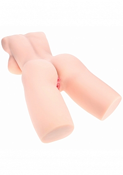 XKIN - Bodyforms - Lyla Rose - Dual Entry - Posable - TPE Bodyforms Masturbator - 46.3 lbs -Vanila
