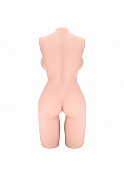 XKIN - Bodyforms - Lyla Rose - Dual Entry - Posable - TPE Bodyforms Masturbator - 46.3 lbs -Vanila