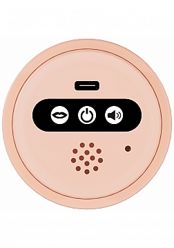 XKIN - Xuri Adore - Female Ass Masturbator + Rechargeable Vibration + Suction + Voice - 1.90 Lbs - V