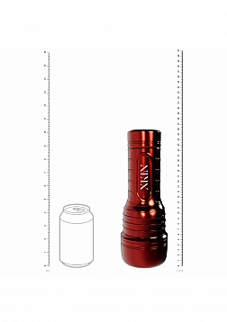 XKIN - Ryder Cain - Male Ass Torch Masturbator - Metallic Red - 570g - Vanilla