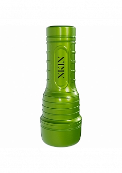 XKIN - Ivy Sinclair - Female Mouth Torch Masturbator - Rechargeable Vibrating - Metallic Green - 590