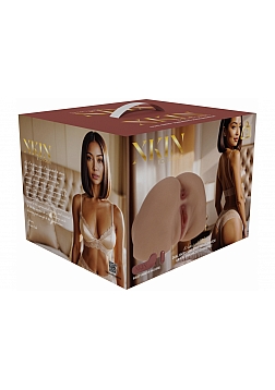 XKIN - Bodyforms - Nina Vale - Dual Entry - TPE Bodyforms Masturbator - 5.7 lbs - Tan