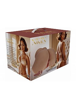 XKIN - Bodyforms - Valentina Vellure - Dual Entry - TPE Bodyforms Masturbator - 9.3 lbs - Tan