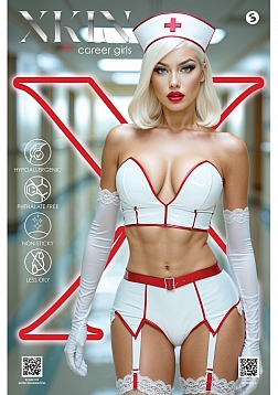 XKIN - Career Girls - LED Poster - 16x24 - Red