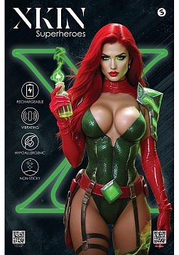 XKIN - Superheroes - Toxica LED Poster - 16 x 24 - Green