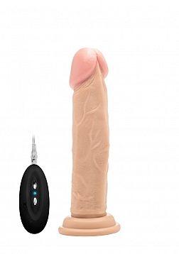 Vibrating Realistic Cock - 8" / 20 cm