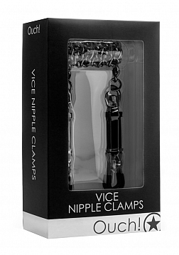 Ouch! - Vice Nipple Clamps - Black
