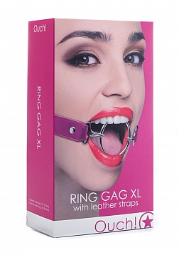 Ouch! - Ring Gag XL - Pink
