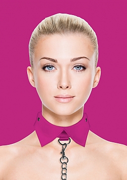 Ouch! - Exclusive Collar & Leash - Pink