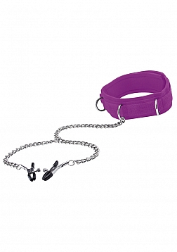 Ouch! - Velcro Collar - Purple