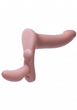 Plena II - Double Penetration Adjustable Strap-On Dildo