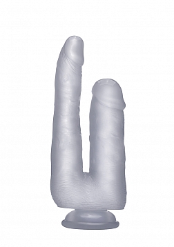 Realistic Double Cock - 9" / 23 cm