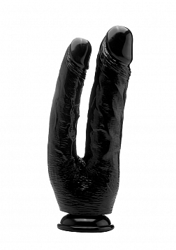 Realistic Double Cock - 10" / 25 cm