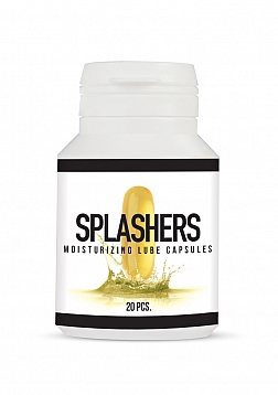 Splashers - Lubricant Capsule - 20 Pieces