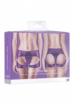 Ouch! - Exotic Vibrating Panty - Purple
