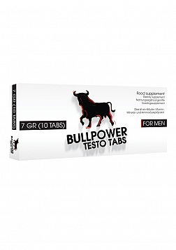 Bull Power Testo Tabs - Stimulating Tablets