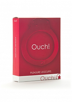 Ouch! - Pleasure Legcuffs - Red