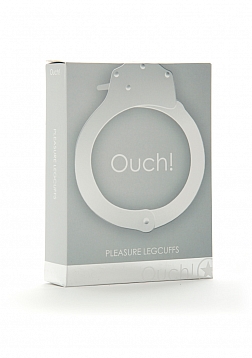 Ouch! - Pleasure Legcuffs - White