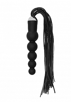 Whip with Curved Silicone Dildo