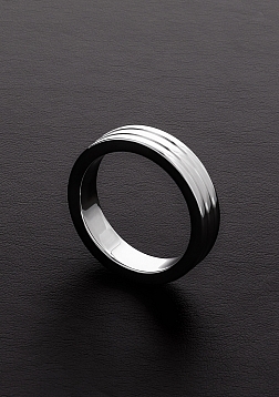 Ribbed C-Ring - 0.4 x 1.8" / 10 x 45 mm