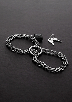 Steel Chain Cuffs